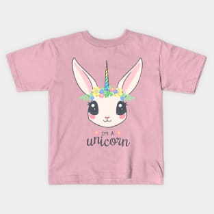 Rabbit Unicorn Kids T-Shirt